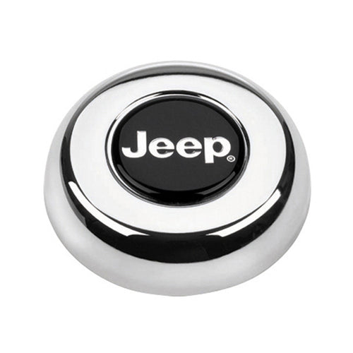 Grant 5695 Chrome Horn Button Jeep