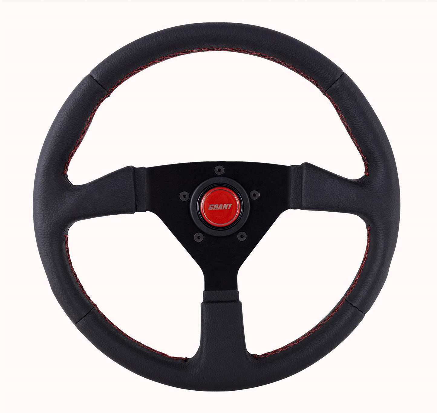 Grant Steering Wheel 13.75" Wrapped w/Red 625