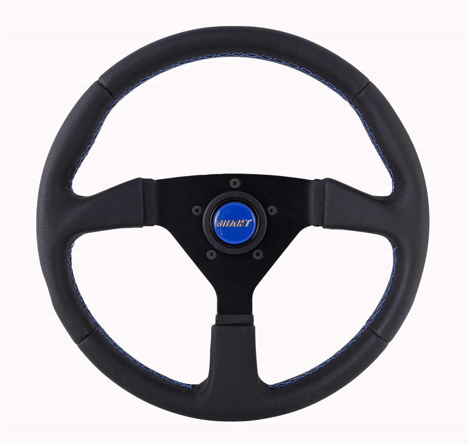 Grant Steering Wheel 13.75" Wrapped w/Blue 626