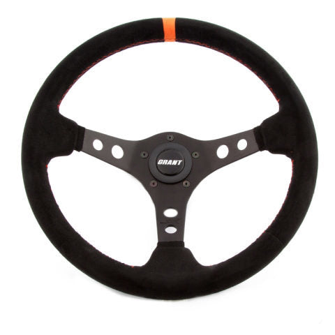 Grant 699 Suede Racing Steering Wheel w/Center Marker