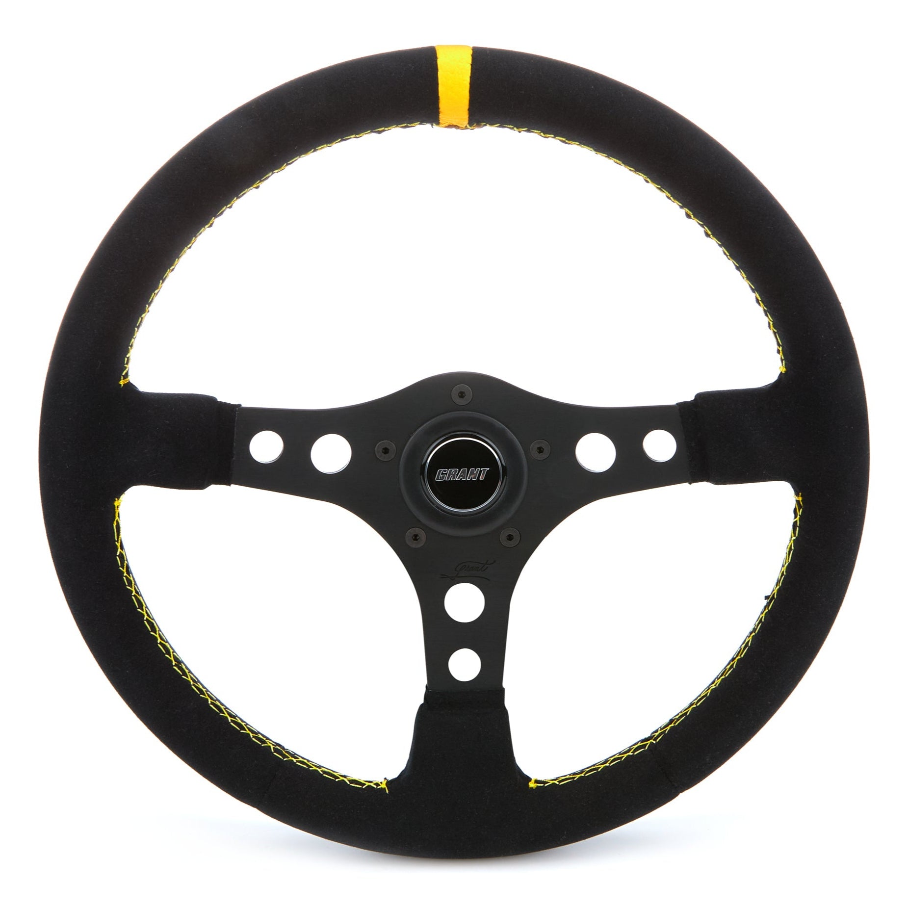 Grant 774-S Formula GT Steering Wheel Suede-Wrapped