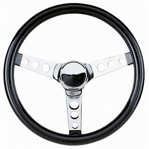 Grant 802 Steering Wheel Chrome/Vinyl 12.5