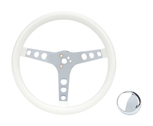 Grant 838W Classic Steering Wheel White Grip