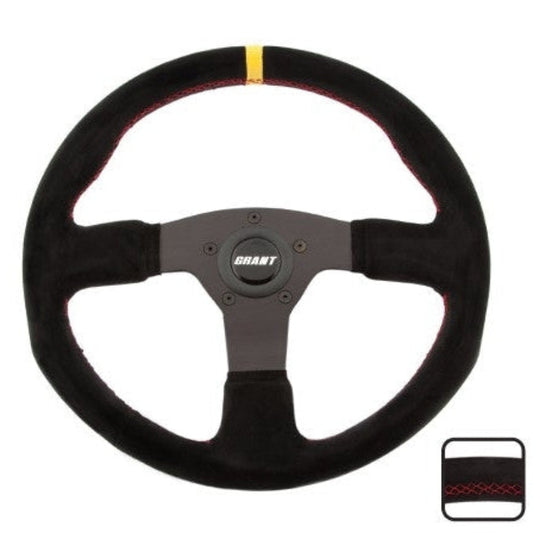Grant 8547 Suede Series Steering Wheel 13.75"