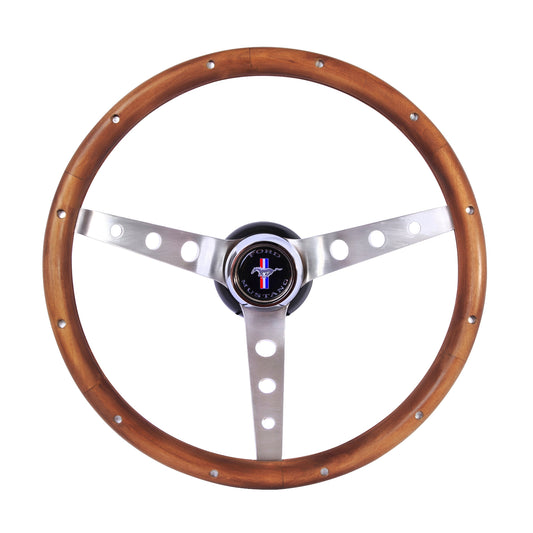 Grant 966 Steering Wheel Walnut Mustang 15"