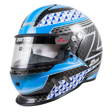 Zamp RZ-65D Dirt Carbon Helmet (Graphic Blue) - SA2020
