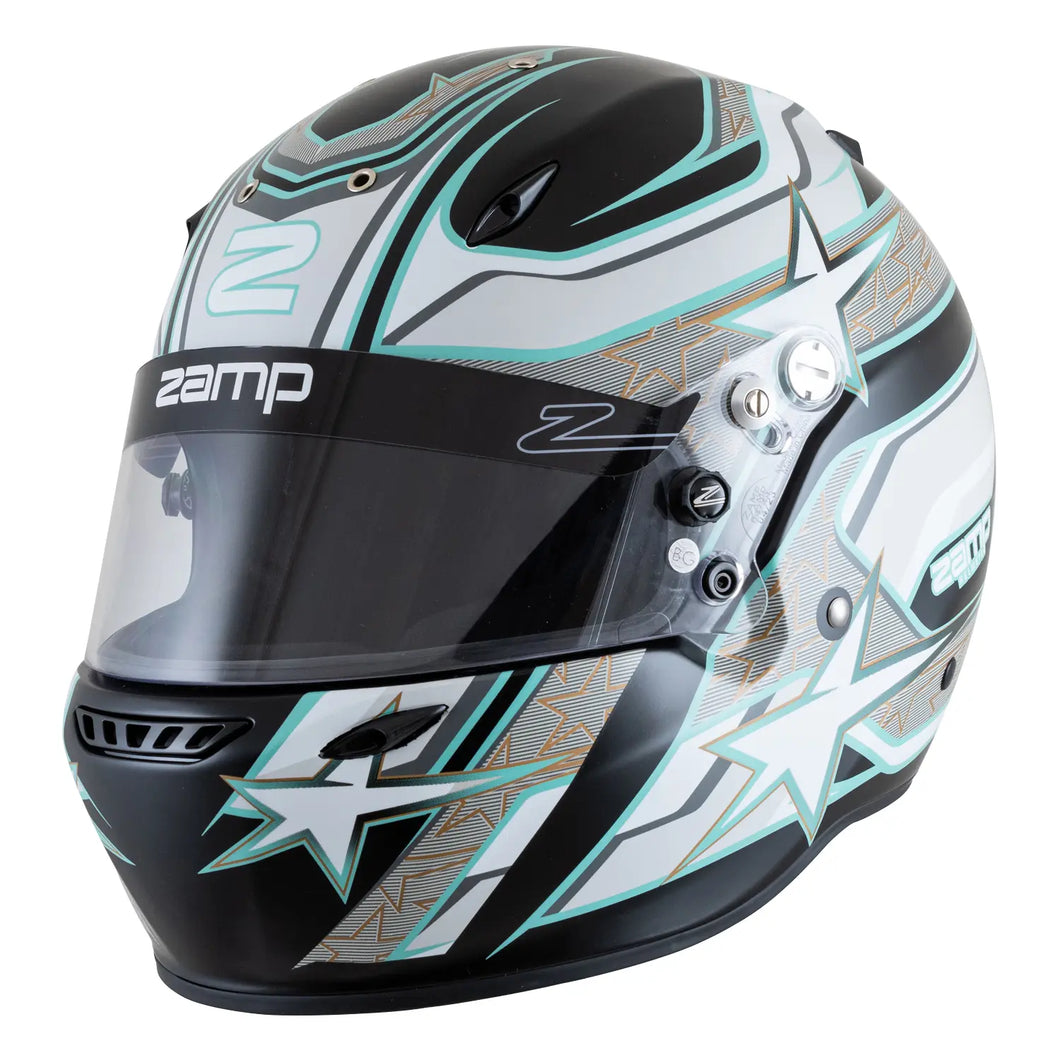 Zamp ZR-72 Helmet (Graphic) - FIA 8859-2015 & Snell SA-2020