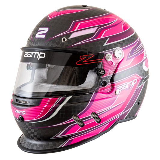Zamp RZ-67D Carbon Helmet SA2025 (Pink)
