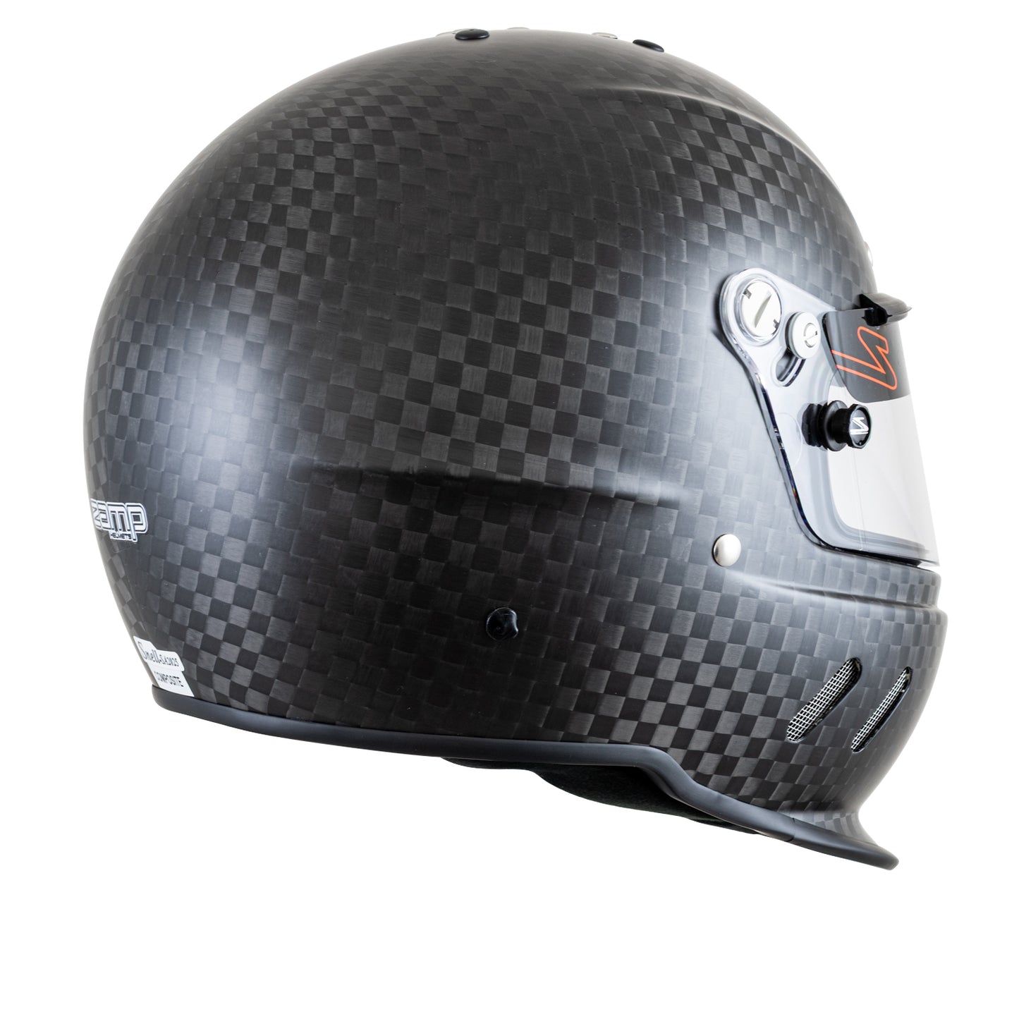 Zamp RZ-67D Dirt Carbon Helmet, SA2025 (Matte Carbon), Carbon Composite