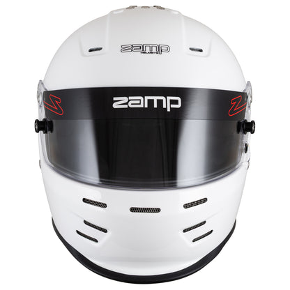 Zamp RZ-38 Helmet, SA-2025 (White), Front 