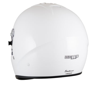 Zamp RZ-38 Helmet, SA-2025 (White), Back