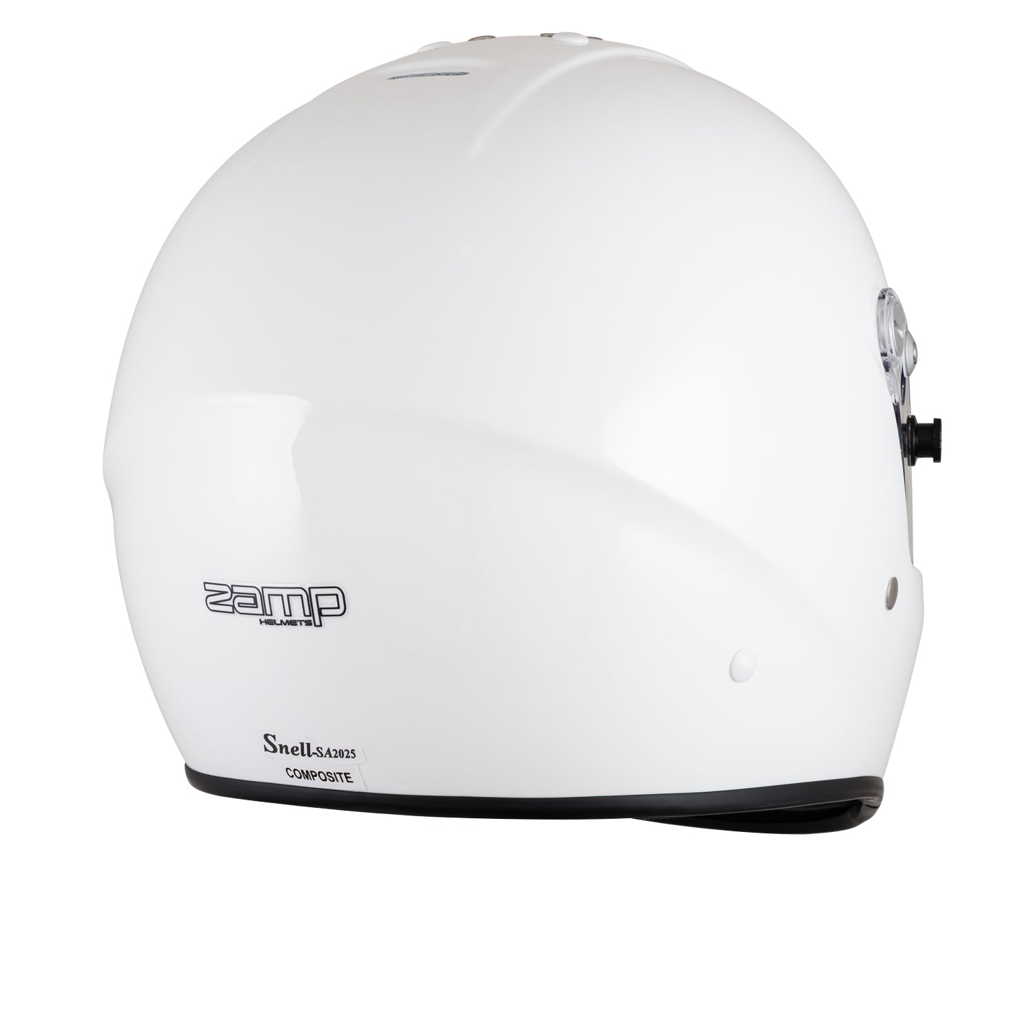 Zamp RZ-38 Helmet, Snell SA-2025 (White), Back