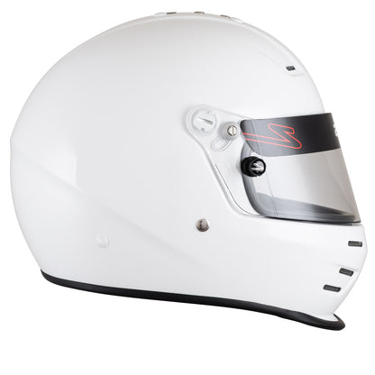 Zamp RZ-38 Helmet, SA-2025 (White), Right Side