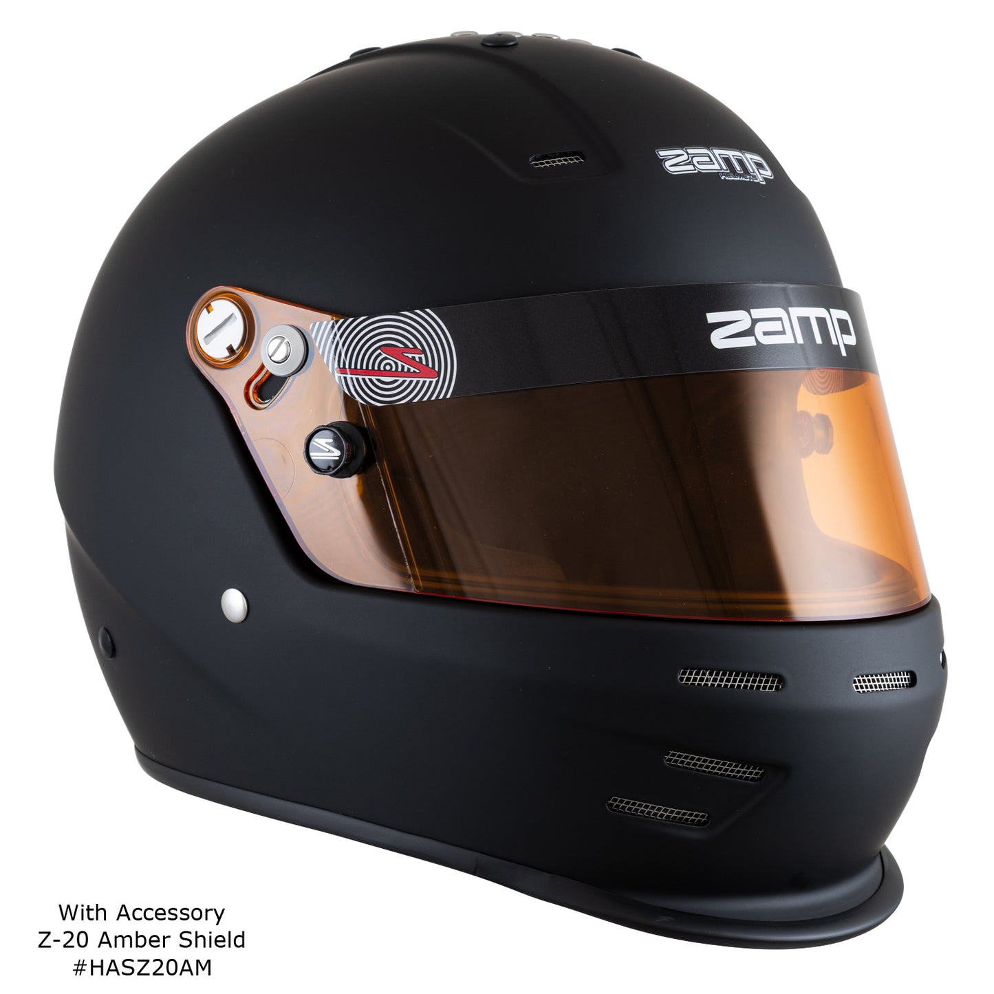 Zamp RZ-38 Helmet, SA-2025 (Matte Black)
