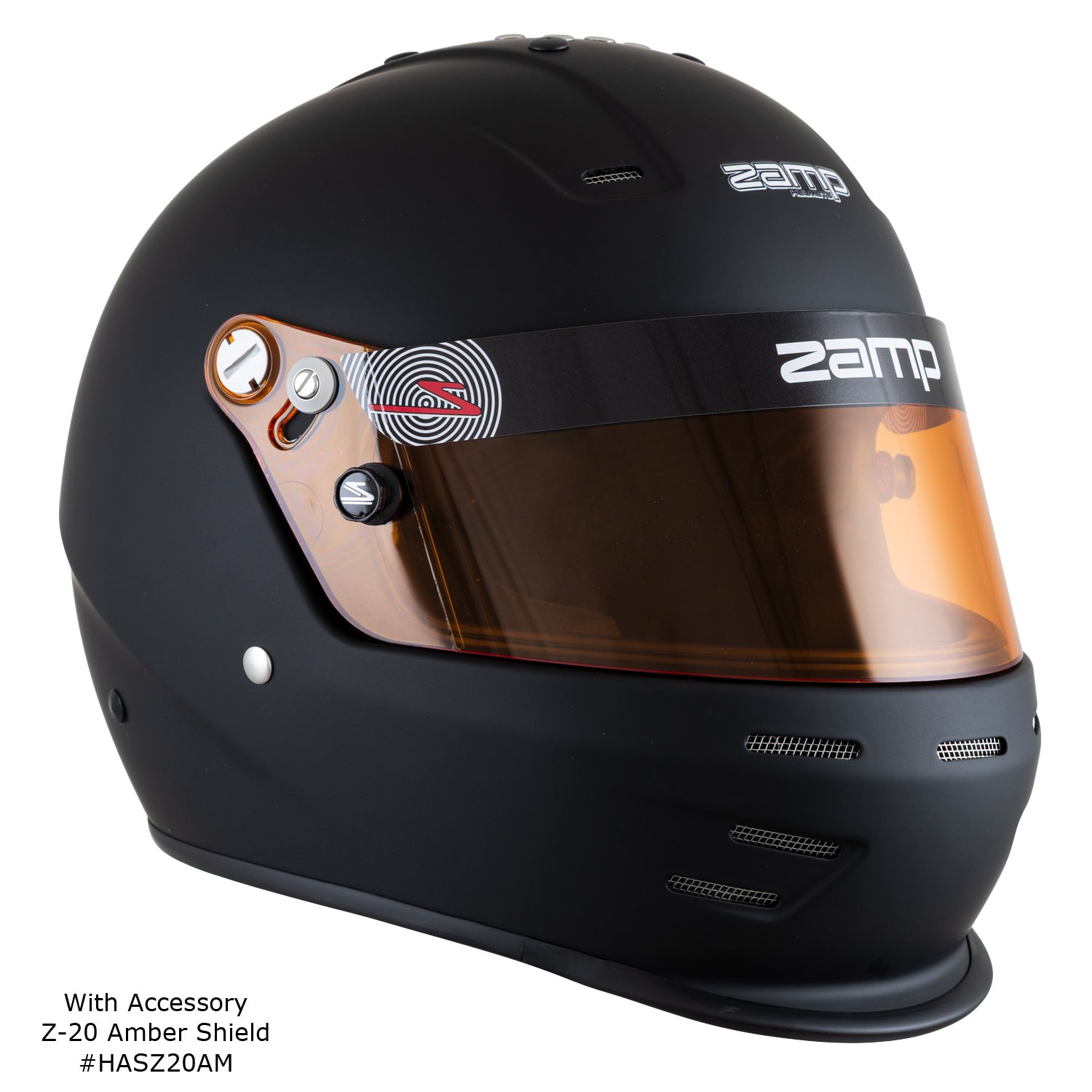 Zamp RZ-38 Helmet, SA-2025 (Matte Black)