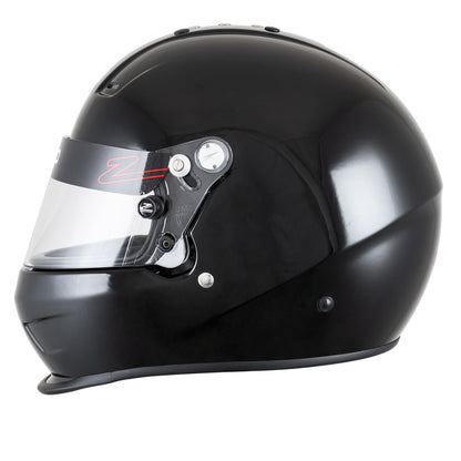 Zamp RZ-38 Dirt Helmet SA2025 (Gloss Black) - Side
