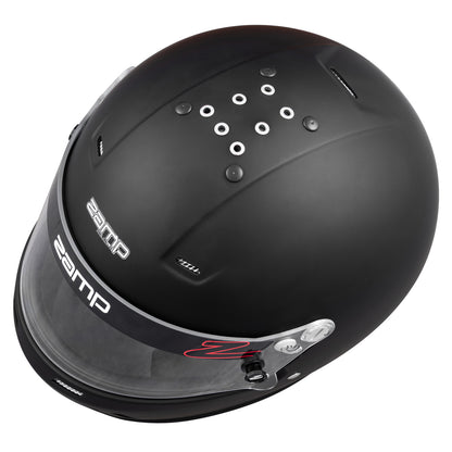Zamp RZ-57V Helmet, SA-2025 (Matte Black), Top