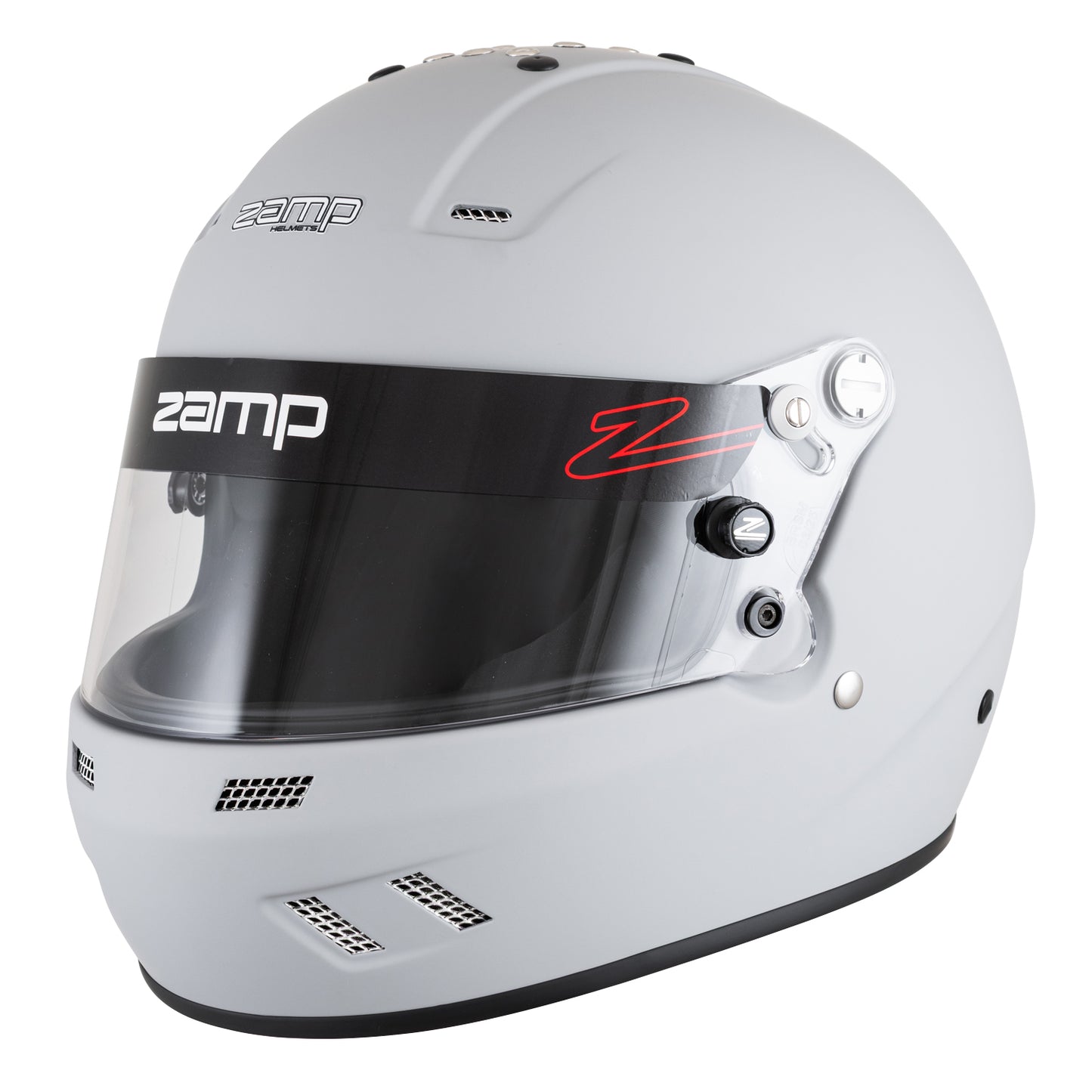 Zamp RZ-57 V Race Helmet (Gray) Snell SA2025
