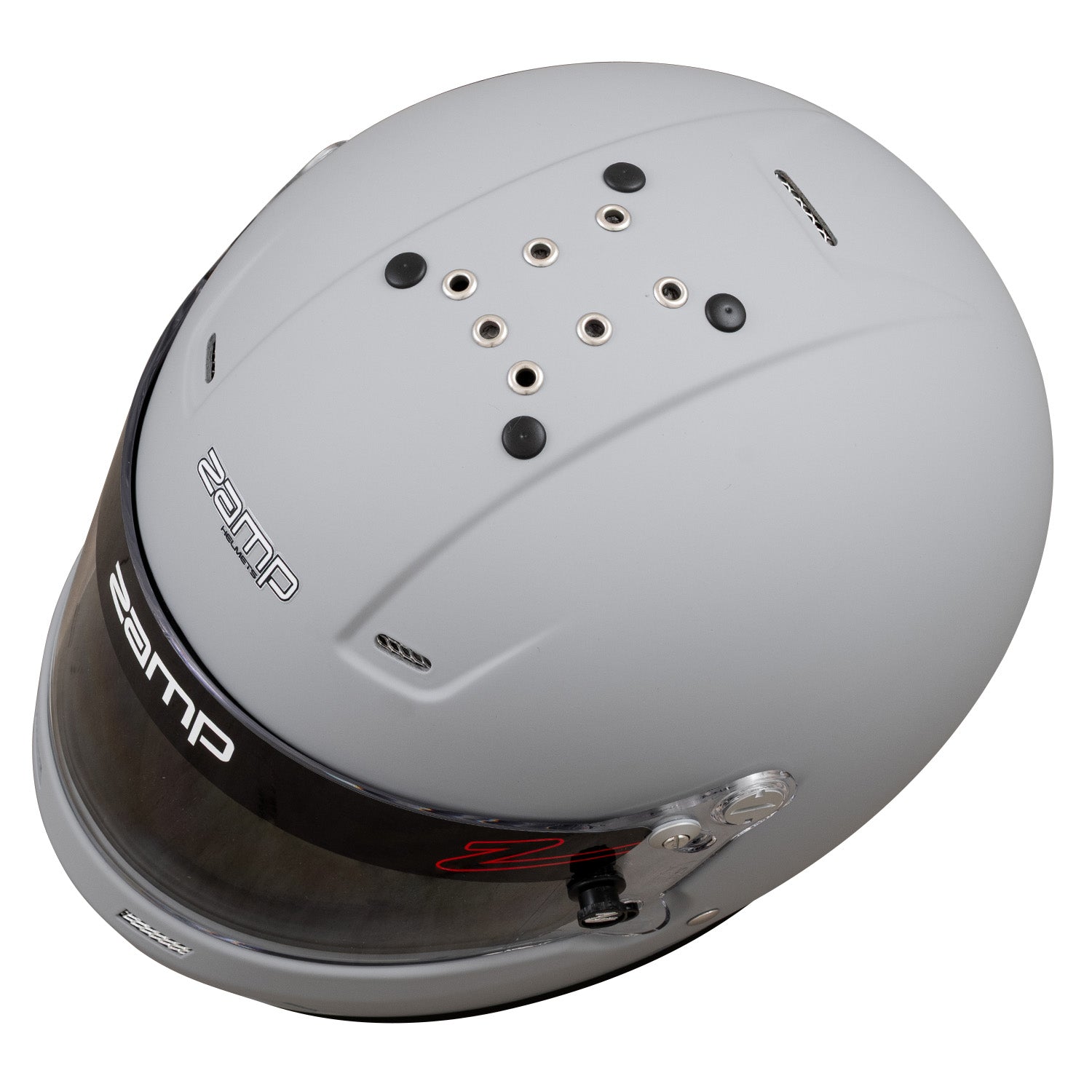 Zamp RZ-57V Helmet, SA-2025 (Gray), Top
