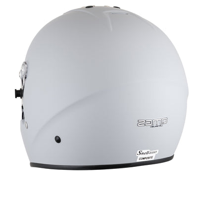 Zamp RZ-57V Helmet, SA-2025 (Gray), Back