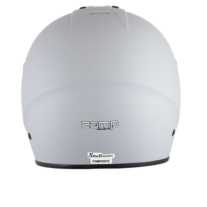 Zamp RZ-57 V Race Helmet (Gray) SA2025, Back