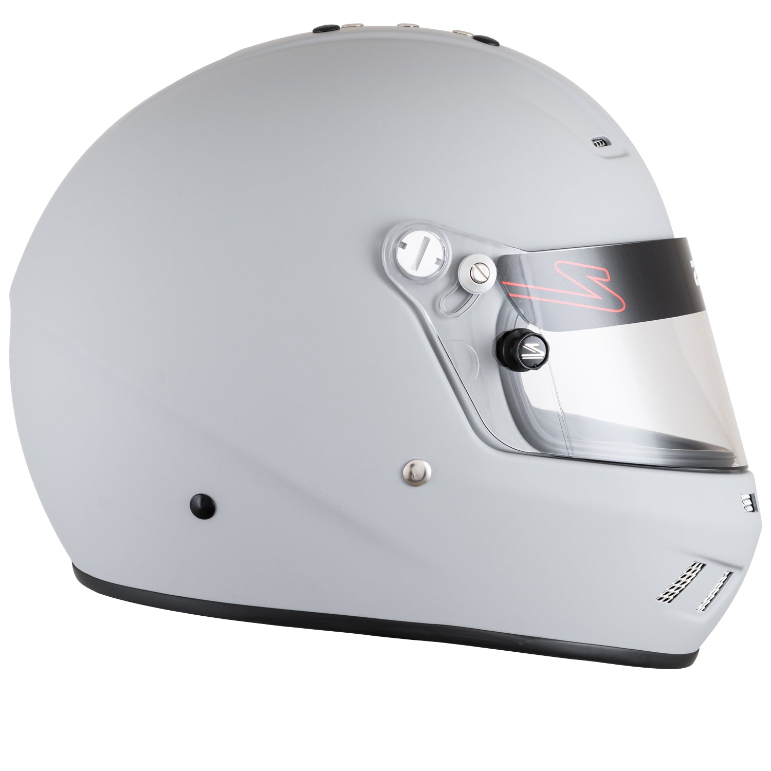 Zamp RZ-57 V Race Helmet (Gray) SA2025, Right Side