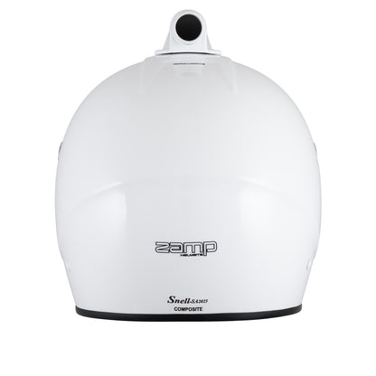 Zamp RZ-47 Air Helmet SA2025 (Gloss White) - Back