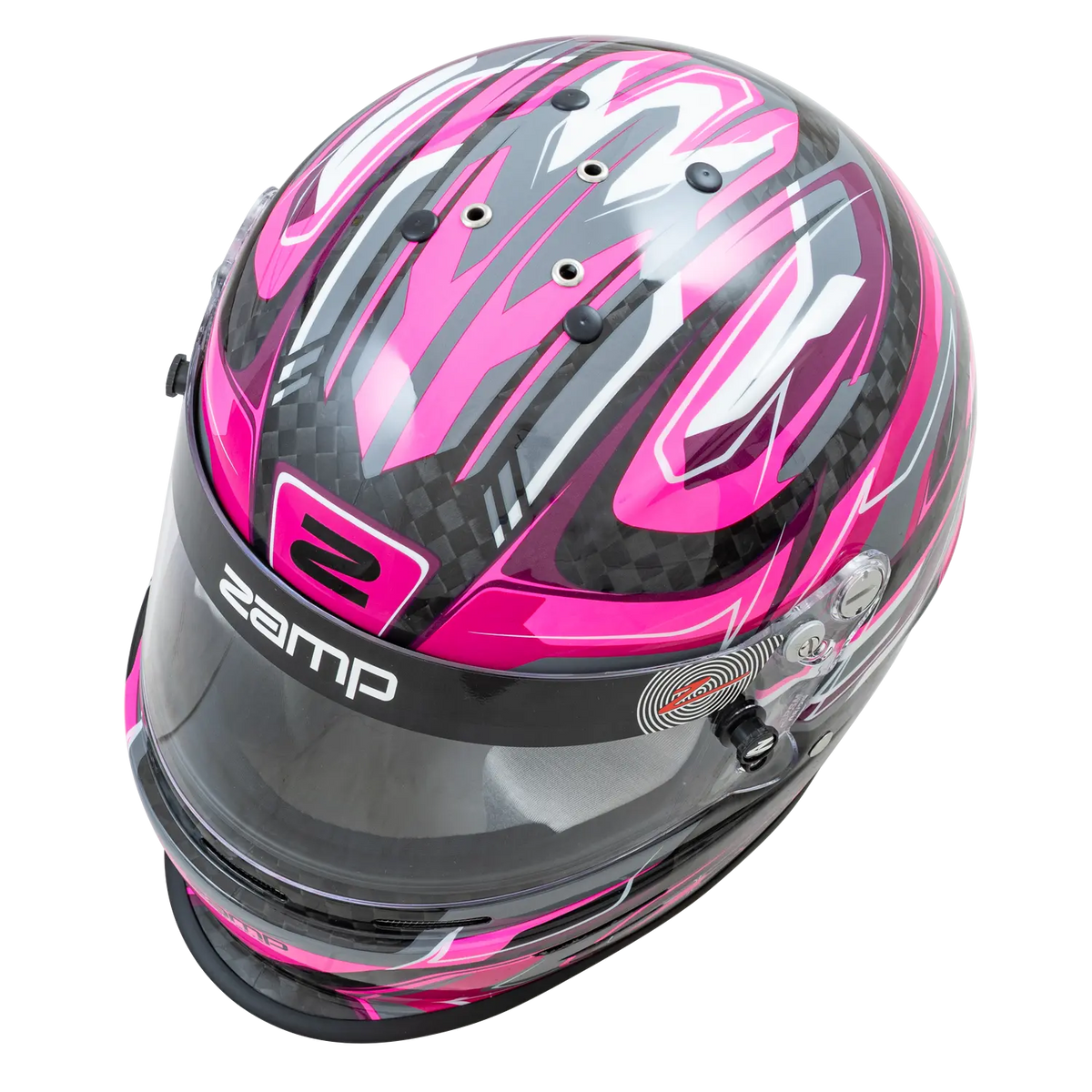 RZ-48Y Youth Carbon Graphic, Fluorescent Pink (Top)