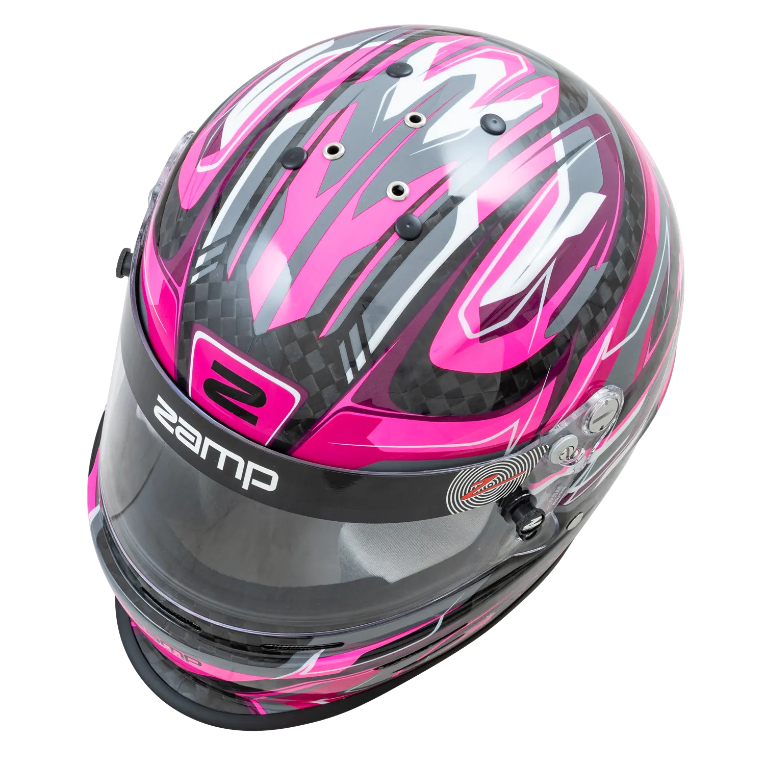 RZ-48Y Youth Carbon Graphic, Fluorescent Pink (Top)