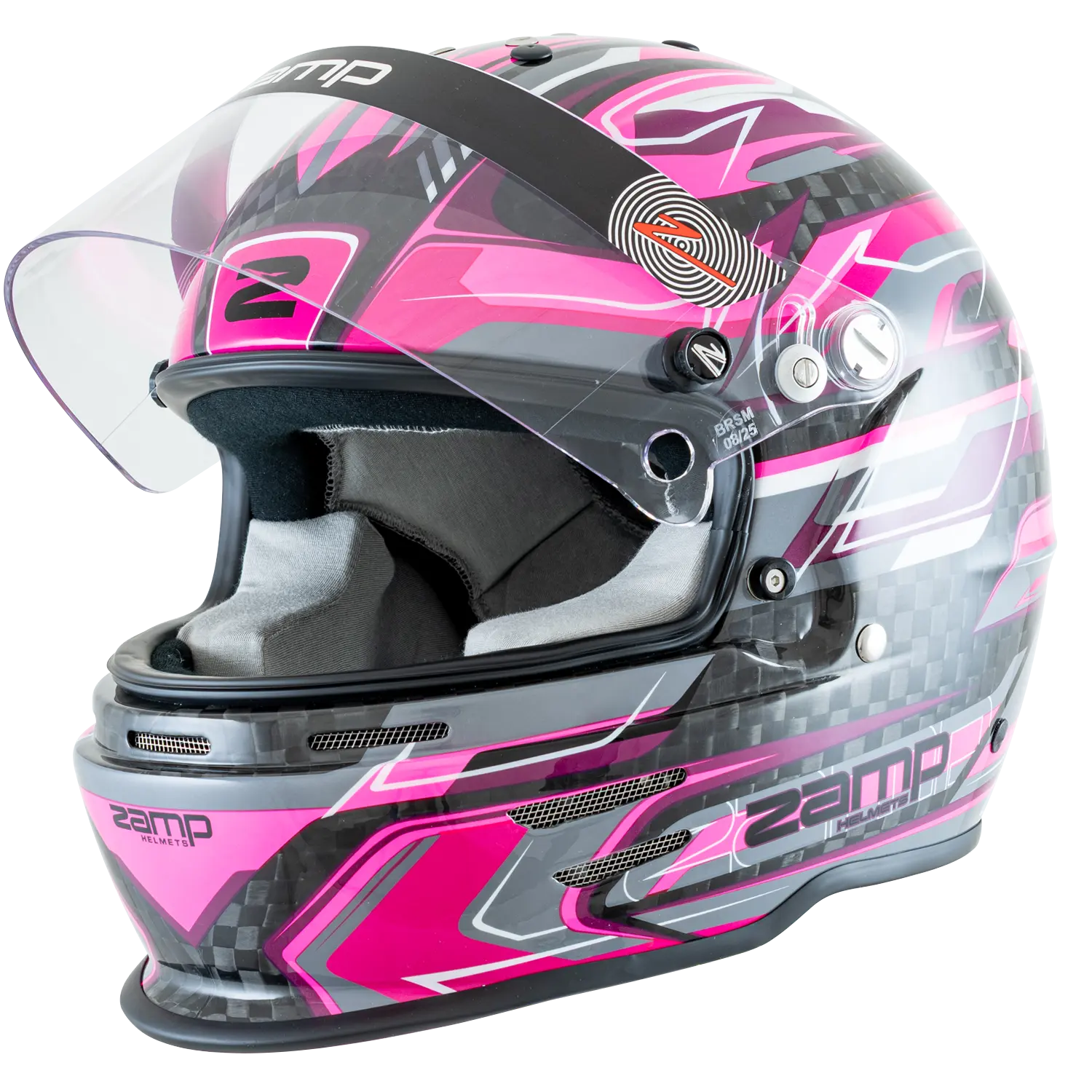 RZ-48Y Youth Carbon Graphic, Fluorescent Pink