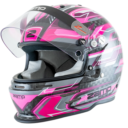 RZ-48Y Youth Carbon Graphic, Fluorescent Pink