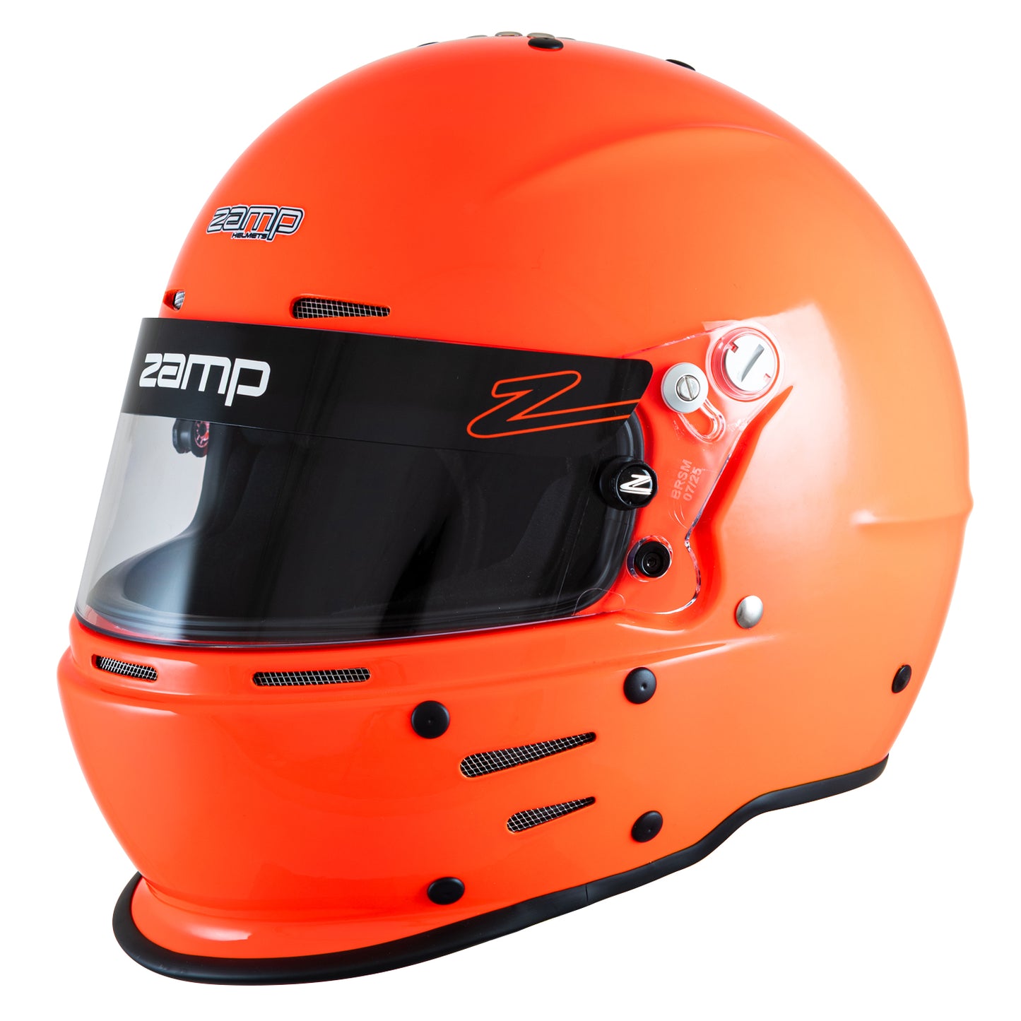 Zamp RZ-63S Helmet, Snell SA-2025, Fluorescent Orange