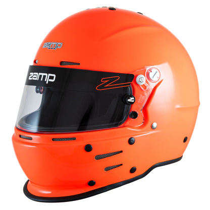 Zamp RZ-63S Helmet, Snell SA-2025, Fluorescent Orange