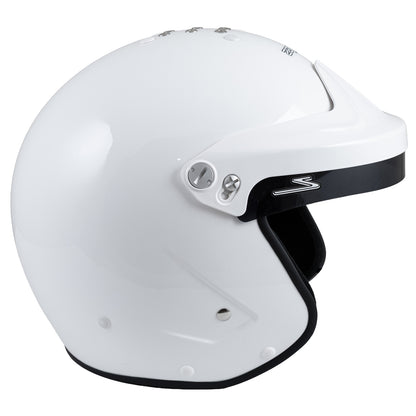 Zamp RZ-19F Open Face Helmet, FIA 8859-2024 & Snell SA2025 (view of Right Side)
