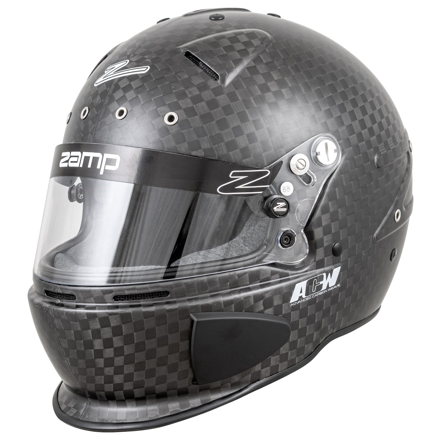 Zamp RZ-88C Closed Cockpit Gloss Carbon Helmet