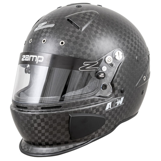 Zamp RZ-88C Closed Cockpit Gloss Carbon Helmet