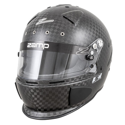Zamp RZ-88C Closed Cockpit Gloss Carbon Helmet, FIA