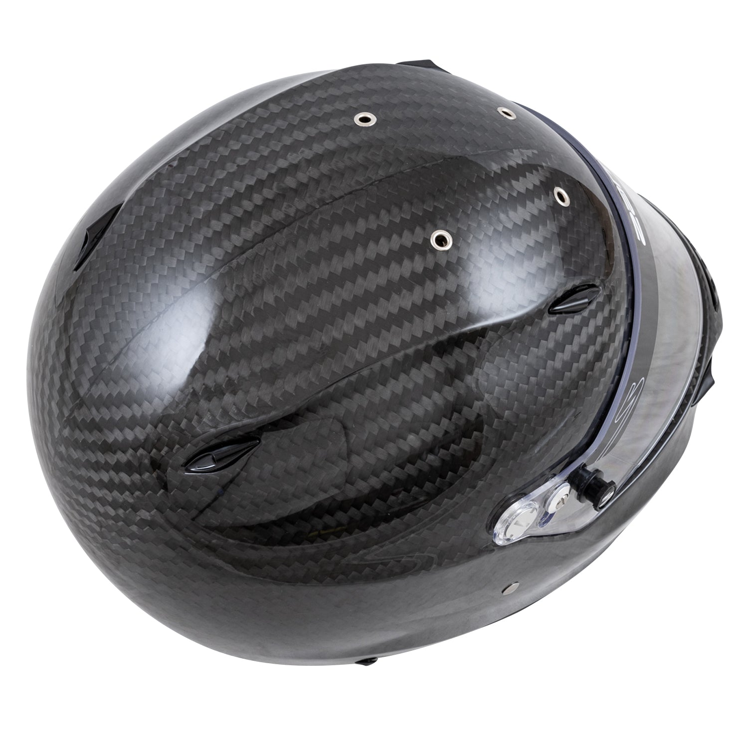 Zamp ZR-90 Gloss Carbon Helmet (Top)