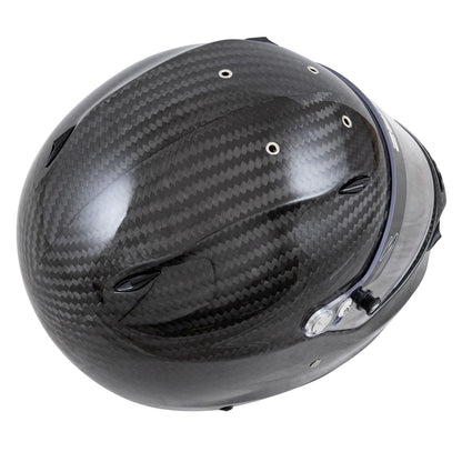 Zamp ZR-90 Gloss Carbon Helmet (Top)