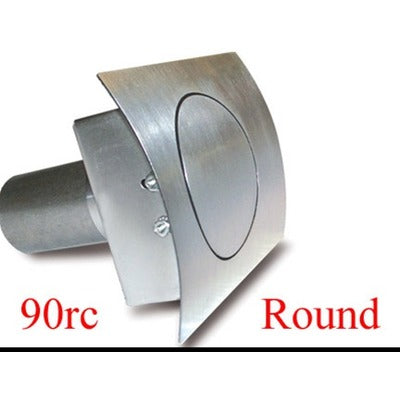 Hagan Street Rod Round Fuel Door Curved Surfaces 90RC