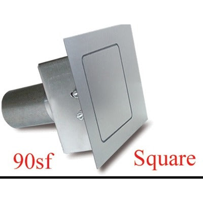 Hagan Street Rod Square Fuel Door Flat Surfaces 90SF