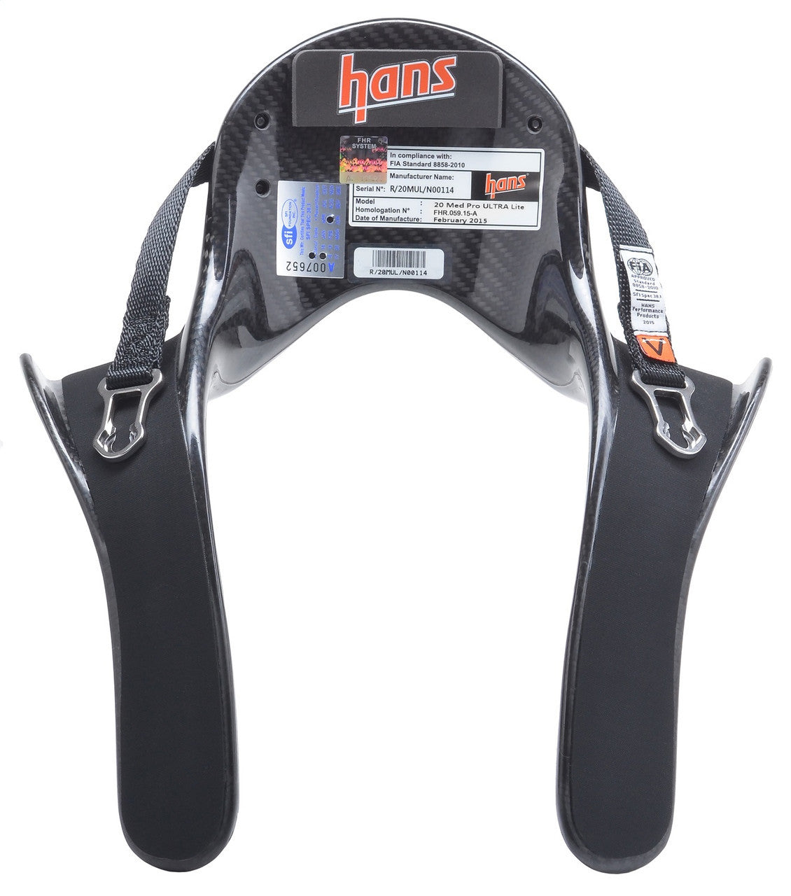 HANS Pro Ultra LT 20-Degree Head and Neck Restraint