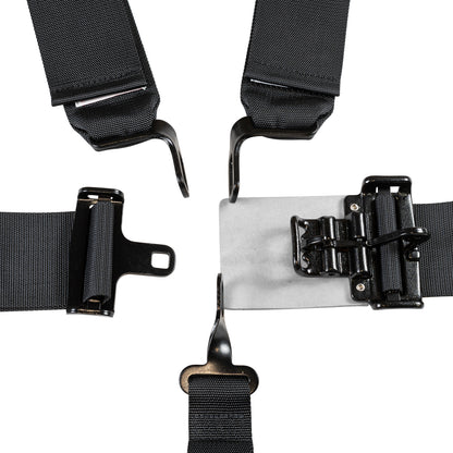 Zamp 3"/2" 5-Point Seat Harness, SFI 16.1 HARN01S003 (Latch Lock)