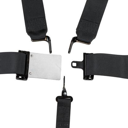 Zamp 5-Point 3"/2" Pull-Down Harness HARNET01003 (clasps)