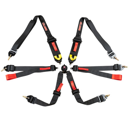 Zamp FIA 8853-2016 3"/2" 6-point Pull Down  Harness
