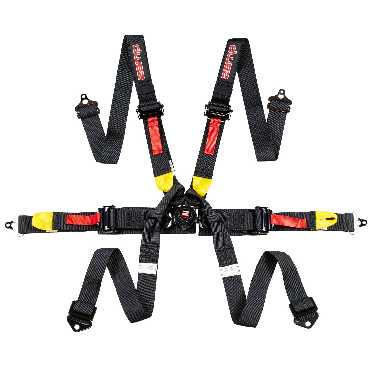 Zamp 6-Point 2" Pull-Down Harness, FIA 8853-2016 HARN04F004