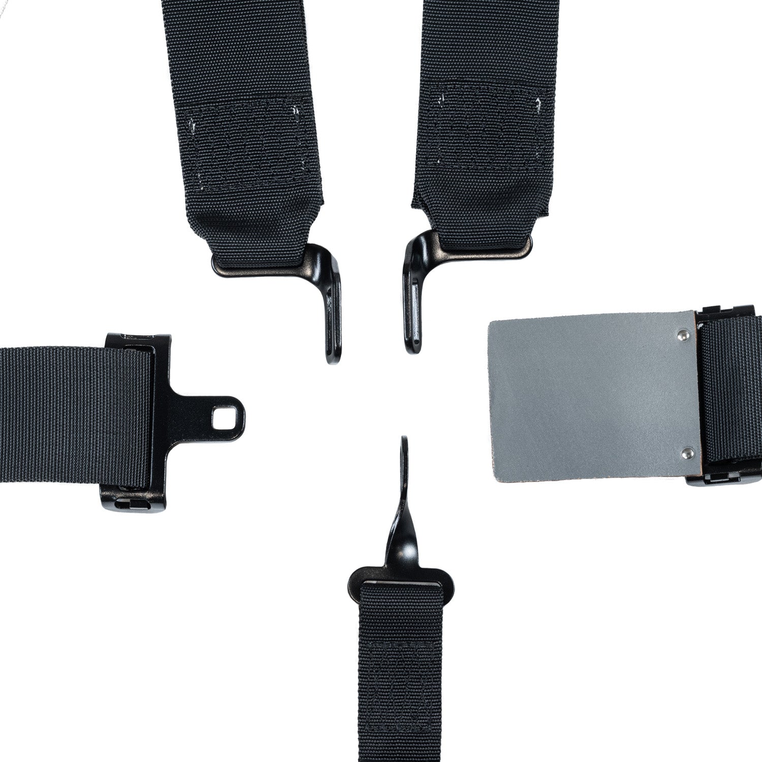 Zamp 5-Point 3" Pull-Down Harness, SFI 16.1 (Latch Lock)