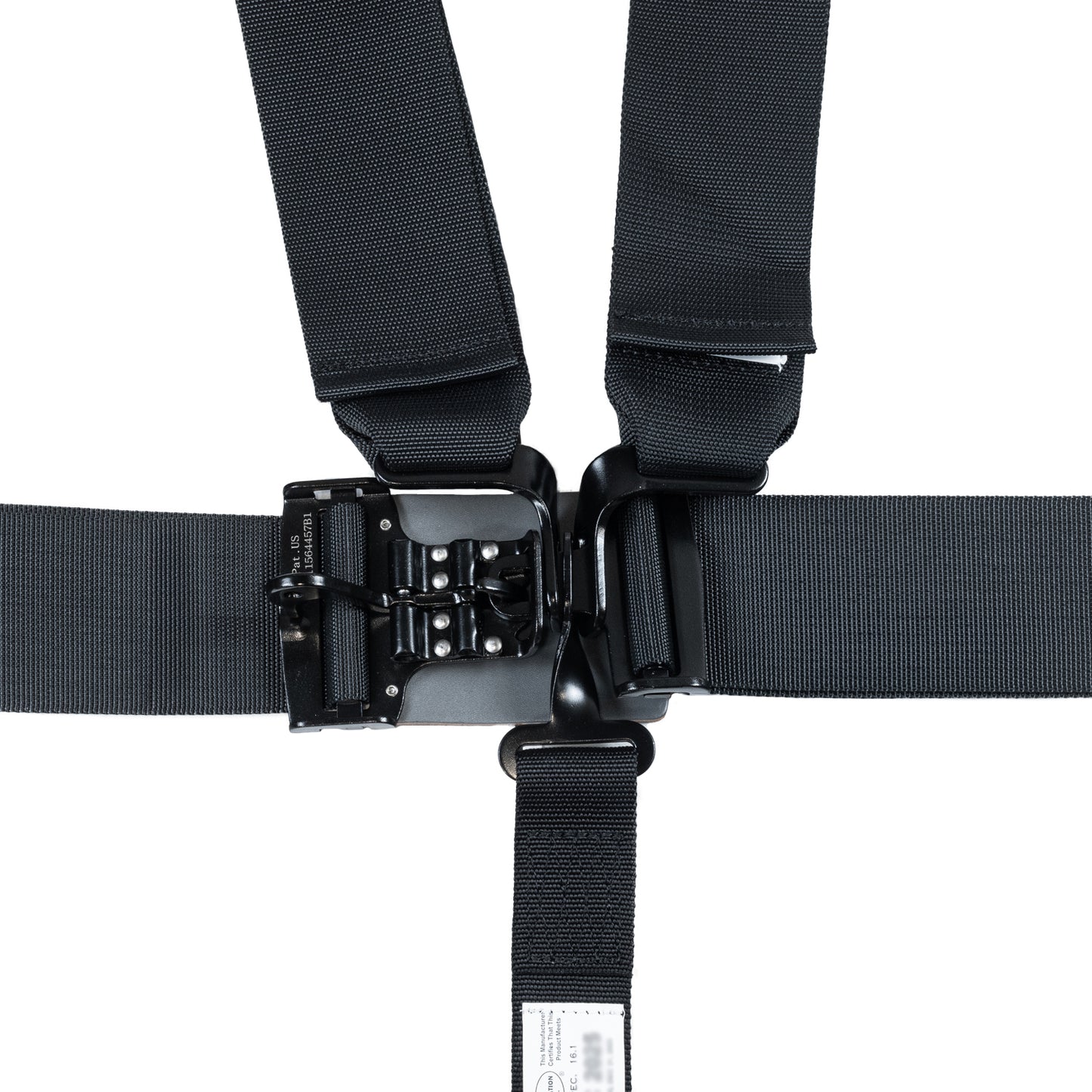 Zamp 5-Point 3" Pull-Down Harness, SFI 16.1 (Latch Lock buckle)
