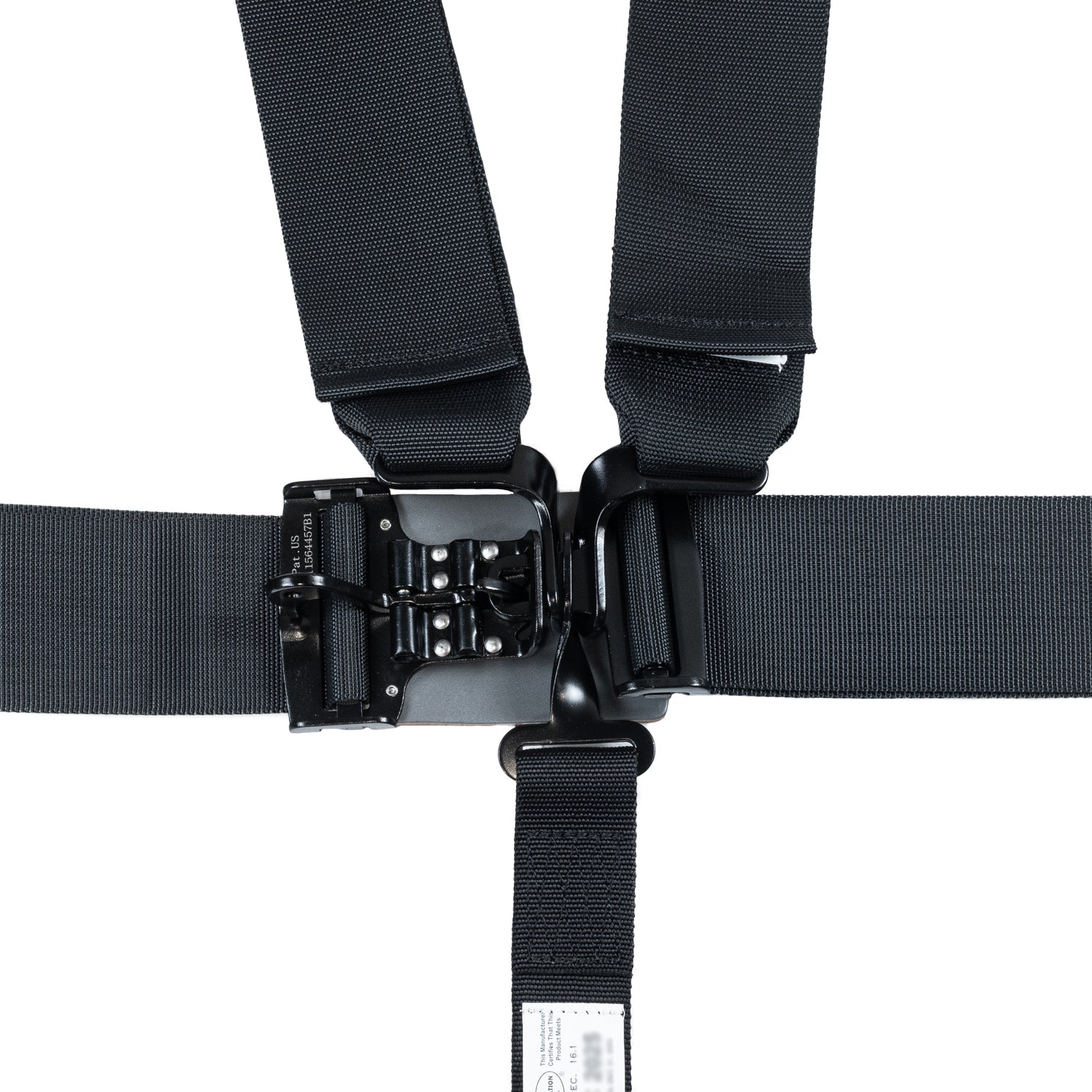 Zamp 5-Point 3" Pull-Down Harness, SFI 16.1 (Latch Lock buckle)