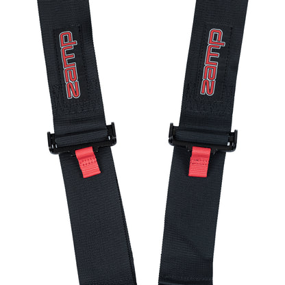 Zamp 5-Point 3" Pull-Down Harness (detail of polyester belts)